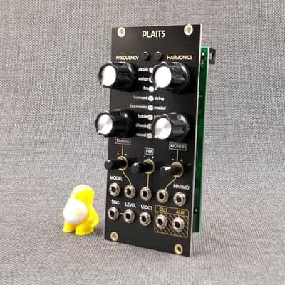 Mutable Instruments Plaits Clone Eurorack Module - Black/Gold Panel image 2
