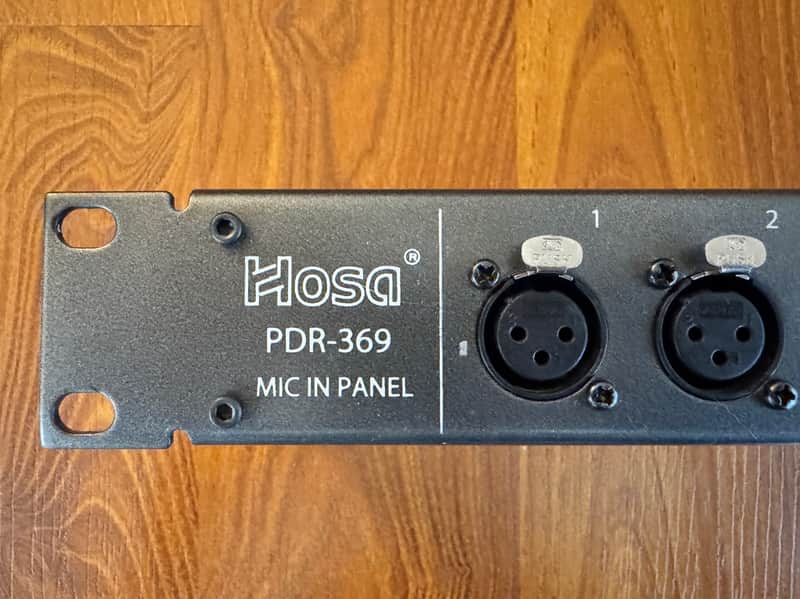 Hosa PDR369 PDR-369 XLR Patch Bay 2010s - Standard (Unit A) image 1