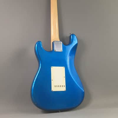 Vintage Fender Stratocaster 1993 Solid Custom Contour Body Lake Placid Blue Rare MIJ Relic HSC 6.8 Lb! image 11