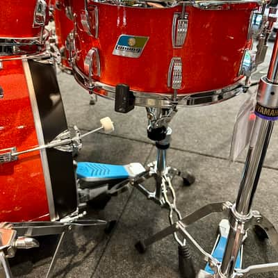 Montineri Ludwig Resto-Mod 6-Piece Drum Kit 2025 - Tangerine Glitter image 5