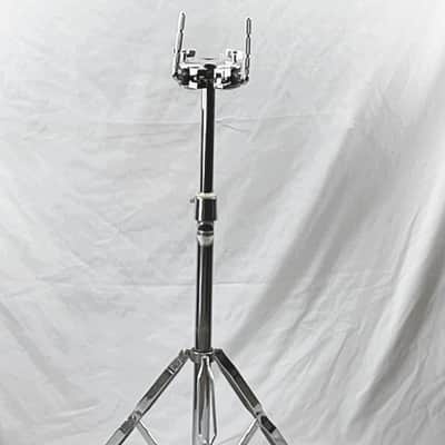 Ludwig LM-442-TSR Rocker Double Tom Stand Vintage 80s Blk/Wht Label  - LRDTS-702
