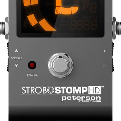 Peterson SS HD StroboStomp HD Stompbox Strobe Tuner w/ Polish Cloth and 2 Cables image 2