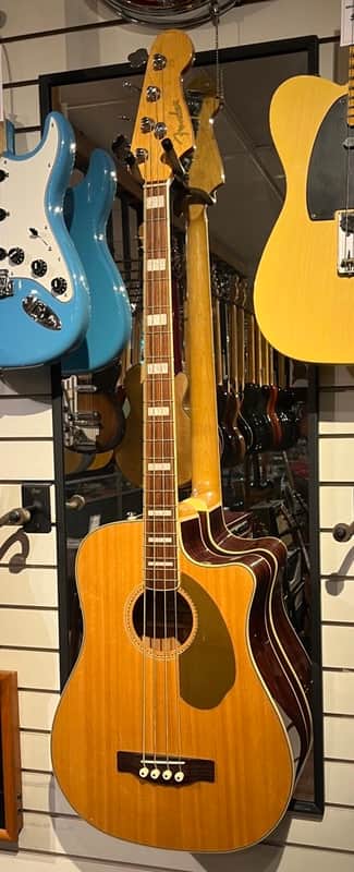 ベース Fender Kingman bass Natual Fender Kingman Bass SCE Acoustic-Electric Bass Natural | Reverb Canada