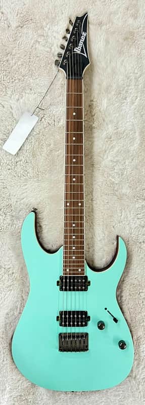 Ibanez RG421QMCBB RG Solid Body Electric Guitar, Sea Shore Matte image 1