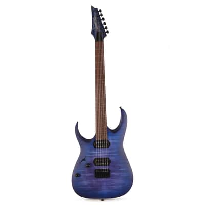 Ibanez RGA42FML Standard Blue Lagoon Burst Flat image 4