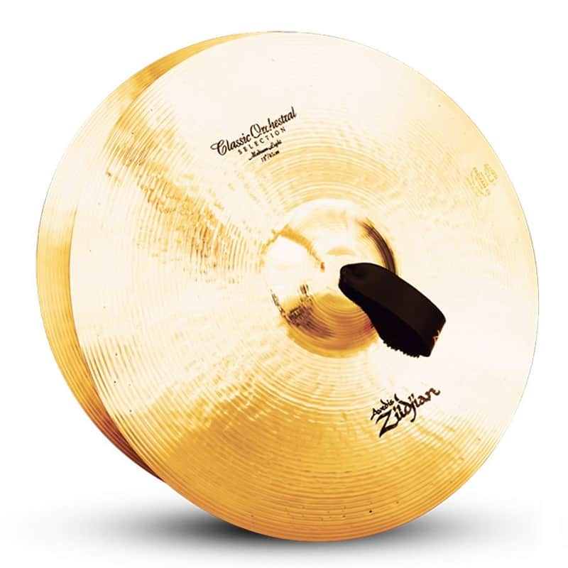 Zildjian 18" A Series Classic Orchestral Selection Medium Light Cymbal image 1