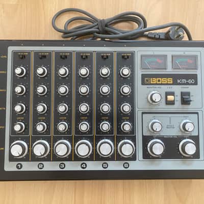 Boss KM-60 6-Channel Mixer with Original Rack Ears image 1