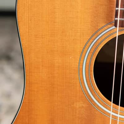 Taylor 110e Dreadnought Acoustic/Electric Guitar with Gig Bag - Used image 13