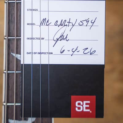 PRS SE McCarty 594 Electric Guitar - Charcoal image 10