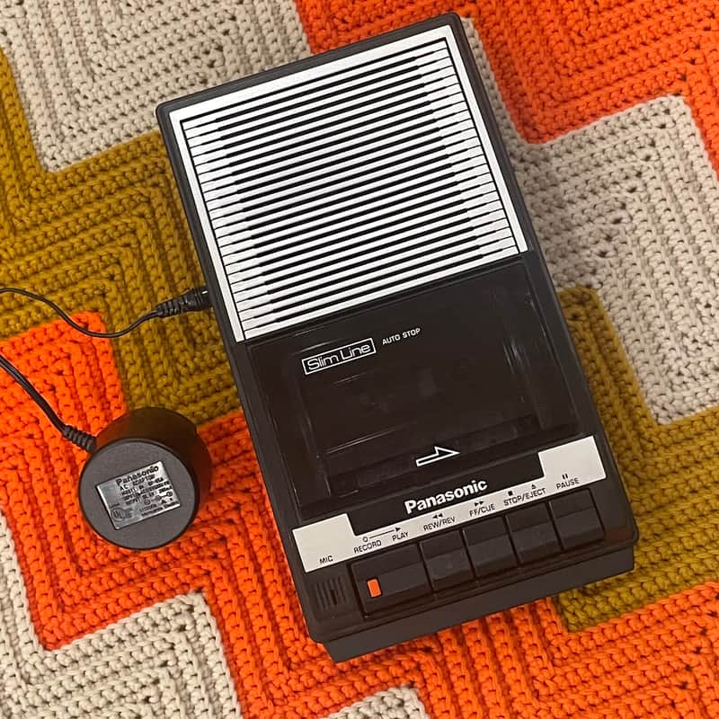 Panasonic Tape Recorder - Lines In/Out For Studio Use! - Tape Crunch! - Awesome Machine! - image 1