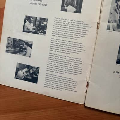1960 Gibson Full line catalog Burst Es335 Les Paul ES330 Melody Maker PAF Case Candy Vintage imagen 2