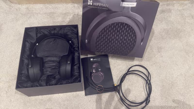 HiFiMan Sundara Planar Magnetic Headphones – Mint, Boxed image 1