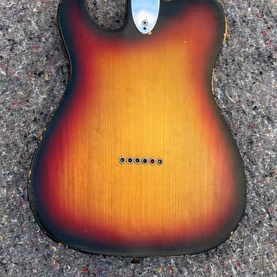 Fender Telecaster Thinline 1972 - Sunburst - Maple fingerboard image 9