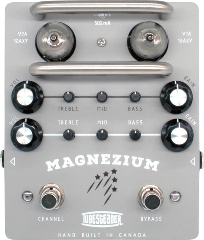 Tubesteader Magnezium Dual-Channel Preamp Effects Pedal image 1