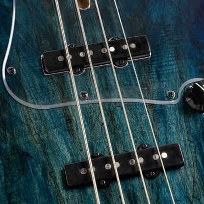 Cort GB-Fusion 4, Blue Burst, 4-String Bass image 7