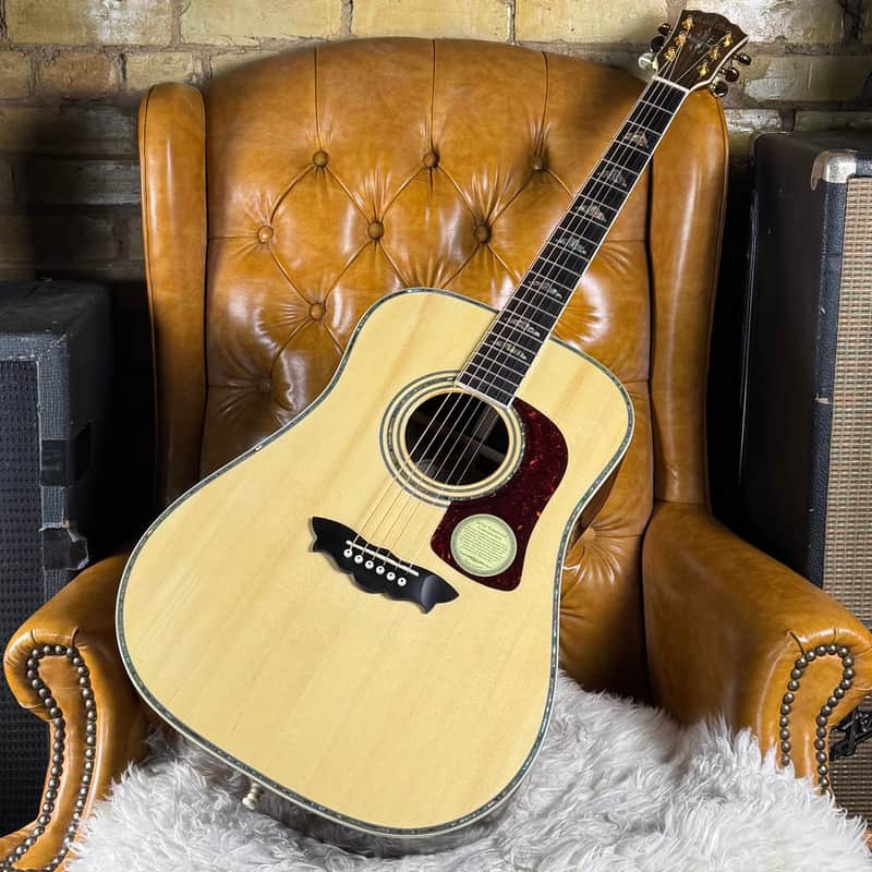 2004 Washburn WD56SW Flint Hill Natural Spruce / Rosewood All Solid Wood Acoustic Guitar W/ Original Hardshell Case! image 1