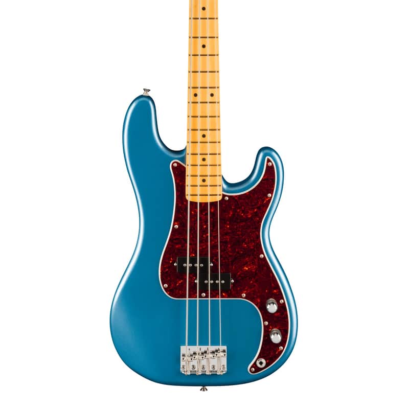 Fender American Professional Classic Precision Bass Maple Faded Lake Placid Blue w/bag image 1