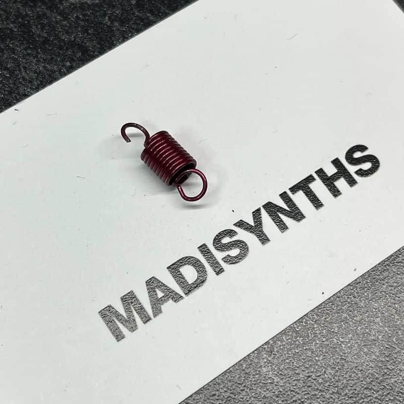 ORIGINAL Pratt Read Replacement Natural Key Spring (J-Wire Keybeds) for Pro-One, Odyssey mk3, Oberheim Two/Four/Eight Voice, OB-1, and more image 1