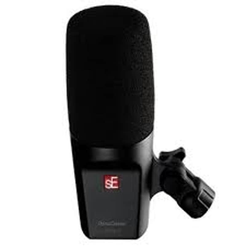 sE Electronics DCM3 Dynacaster DCM 3 Broadcast Microphone, Black image 1