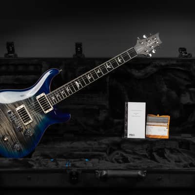 2016 Paul Reed Smith PRS McCarty 10-Top Experience - Charcoal Blue Burst | USA Limited Edition Ebony Fretboard Push/Pull Coil Split 3.38kg | CoA OHSC image 2
