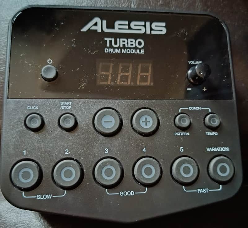 Alesis Turbo Drum Module boxed with PSU, Loom/Snake and Manual image 1