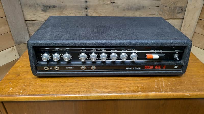 Ace Tone Solid Ace-8 Vintage Pre-Roland Electric Guitar & Instrument Amp Head image 1