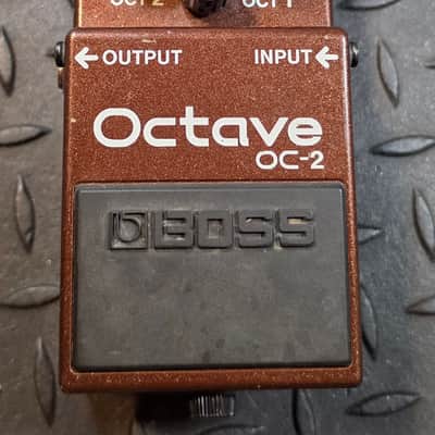 Boss OC-2 Octave MIT Taiwan 9vDC PSA Spec Silver label image 2