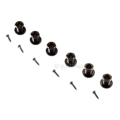 NEW Gotoh SG301-20 Tuners 3x3 Tuning Keys Grover Style 3+3 - BLACK image 2