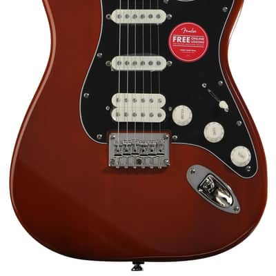 Squier Classic Vibe '70s Stratocaster HT HSS Electric Guitar - Mocha image 1