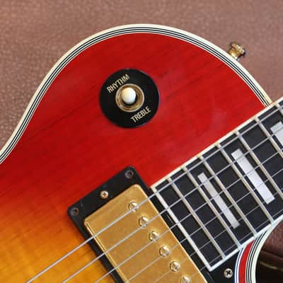 Minty! 1993 Gibson Les Paul Custom Electric Guitar Figured Cherry Sunburst + OHSC image 5