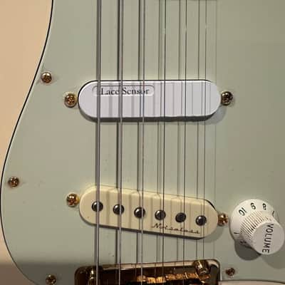 2019 Fender American Professional Stratocaster Olympic White w/ Lace Sensors & Gold Hardware OHSC image 9