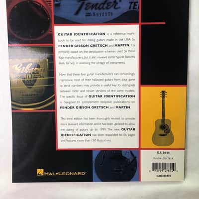 Guitar Identification - A Reference Guide To Serial #s For Fender, Gibson, Gretsch and Martin, 1999 image 2
