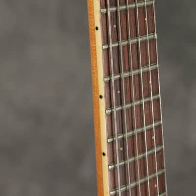 Mosrite Double Neck w/Vibramute Electric Mandolin 6 string 1964 Candy Apple Red image 25