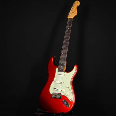 Fender Custom Shop Limited Edition 64 L-Series Stratocaster Journeyman- Aged Candy Apple Red 2026 (L11847) image 12