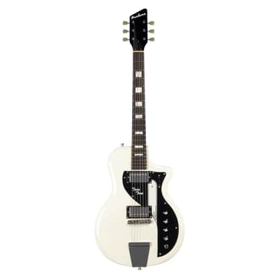 Airline Guitars Twin Tone White image 6