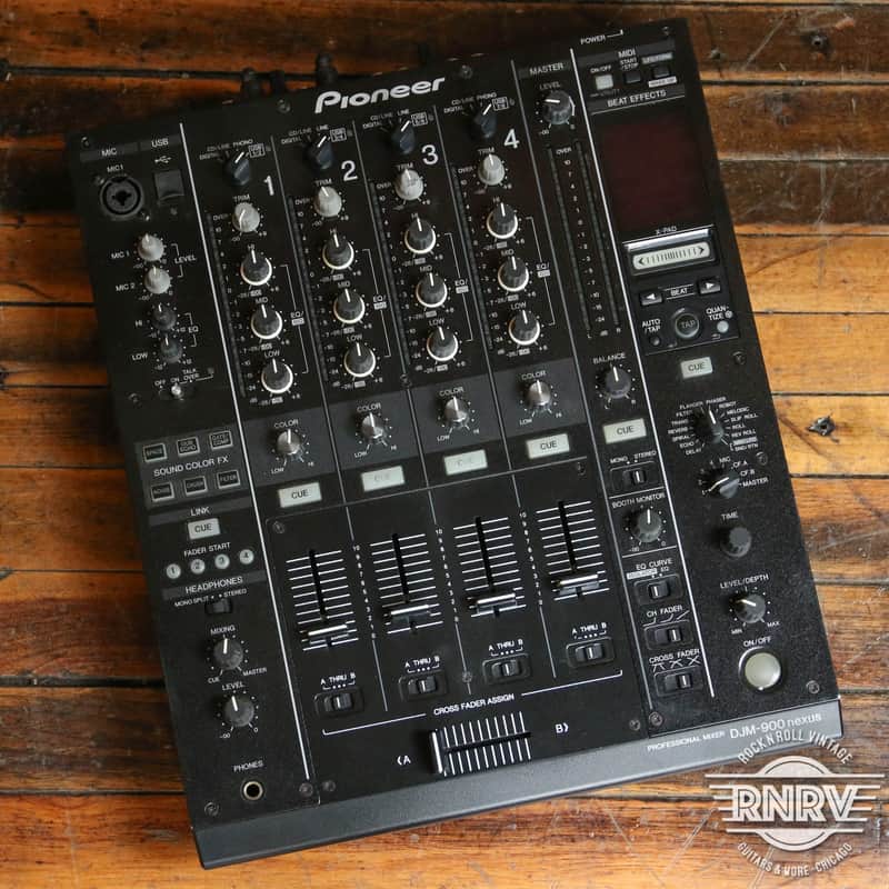 Pioneer DJM-900NXS Nexus 4-Channel DJ Mixer with Effects