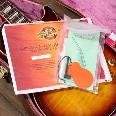 2006 Gibson Historic 59 Reissue Les Paul Bourbon Burst Tobacco R9 LP image 7