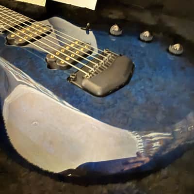 Ernie Ball Music Man BFR Majesty 6 - Blue Ink image 4