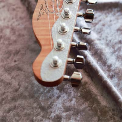 Build to order GB Liuteria Traditional Tele Semi Hollow Custom shop - grape marc image 5