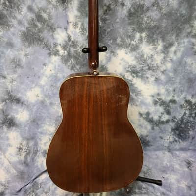 1973 Yamaha FG-160-1 Natural Dreadnought Guitar New Strings Pro Setup Original Soft Shell Case image 13