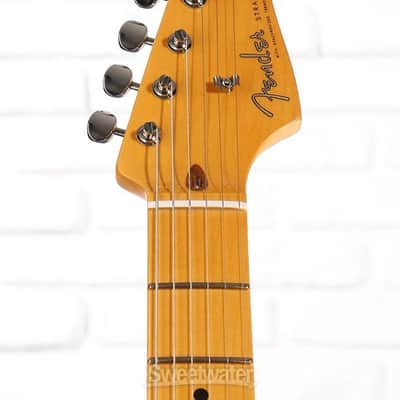 Fender Lincoln Brewster Stratocaster Electric Guitar - Olympic Pearl with Maple Fingerboard (StratBrewsterd1) image 6