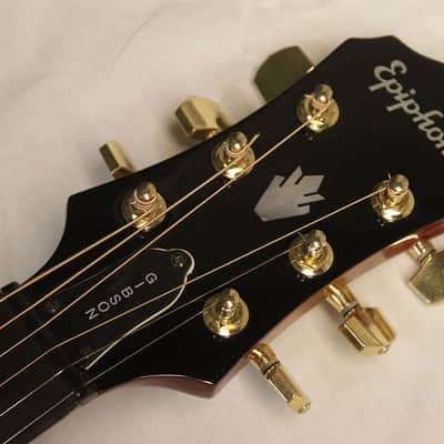 2003 Epiphone PR7E Acoustic-Electric Guitar w/ HSC, Very Good Condition! #24428 image 12