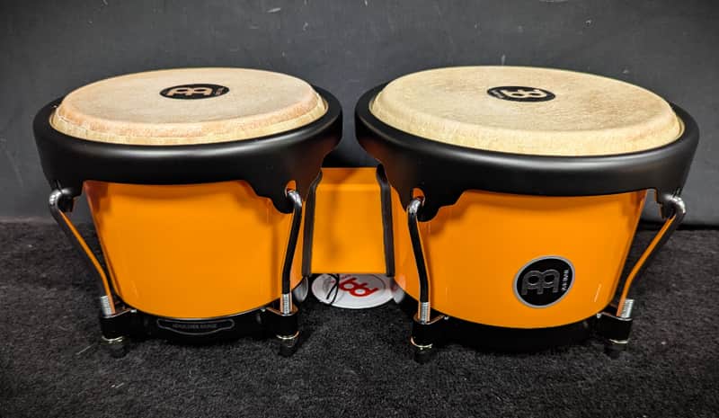 MEINL Journey Series Headliner Bongos - Creamsicle Orange image 1