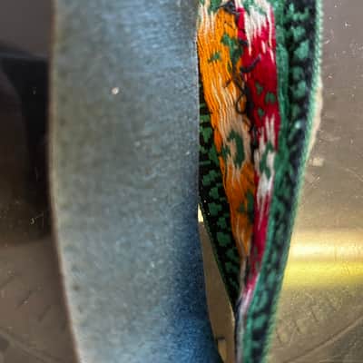 Bobby Lee Vintage Woodstock Hendrix Guitar Strap Jacquard 60's Sweet Ace USA image 5