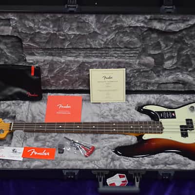 Fender AM Ultra Precision, Ultra Burst / Rosewood *IN. STOCK* image 7