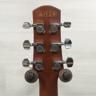 Used Ibanez AAM300CE Advanced Auditorium Solid Top Acoustic Guitar Natural image 9