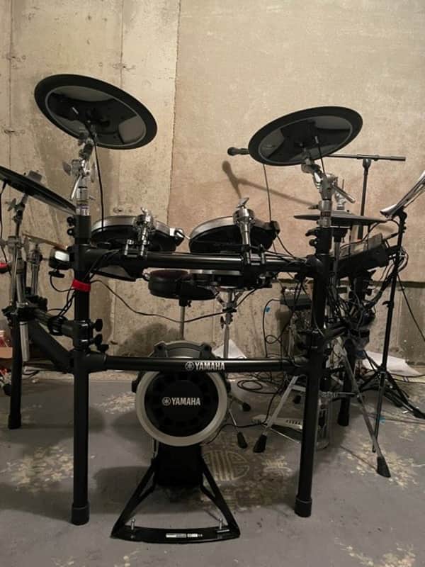 Yamaha DTX920K Electronic Drum Kit Black, silver image 1