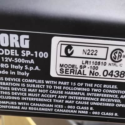 Korg Sp-100 Digital Piano 88 Keys image 8