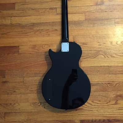 Epiphone Les Paul Junior Gloss Black Zebra Pickup image 2