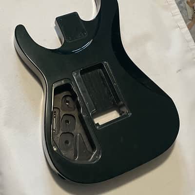 2000's Japan Jackson DKMG Dinky Forest Metallic Green Guitar Body Floyd Ready image 14